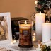Picture of Fireside Wood & Glow, Home Lights 3-Layer Highly Scented Candles 